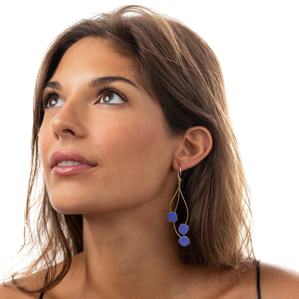 "TAORMINA_ORECCHINI_LIBERTY_OTTONE_SMALTATO_LAVANDA_INDOSSATO"