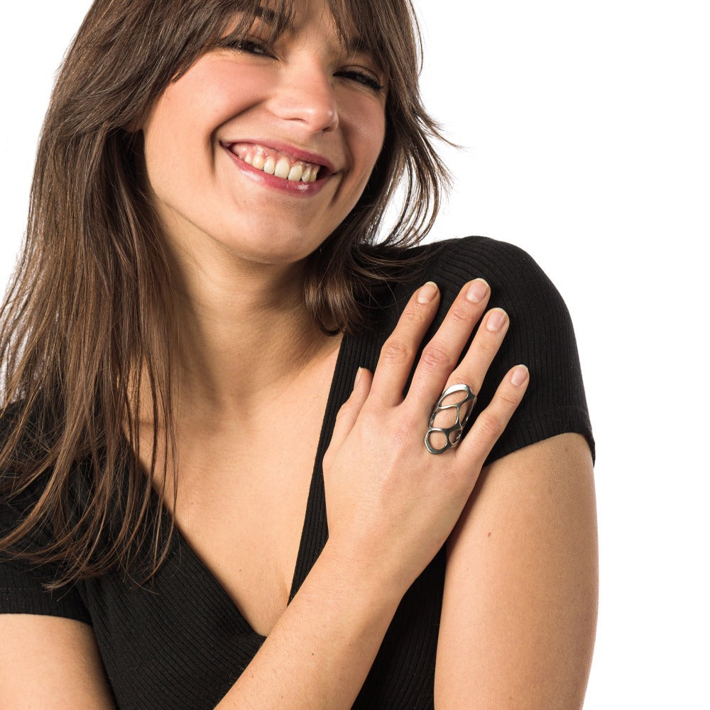 "Anello-Matera-Argento-Ossidato"