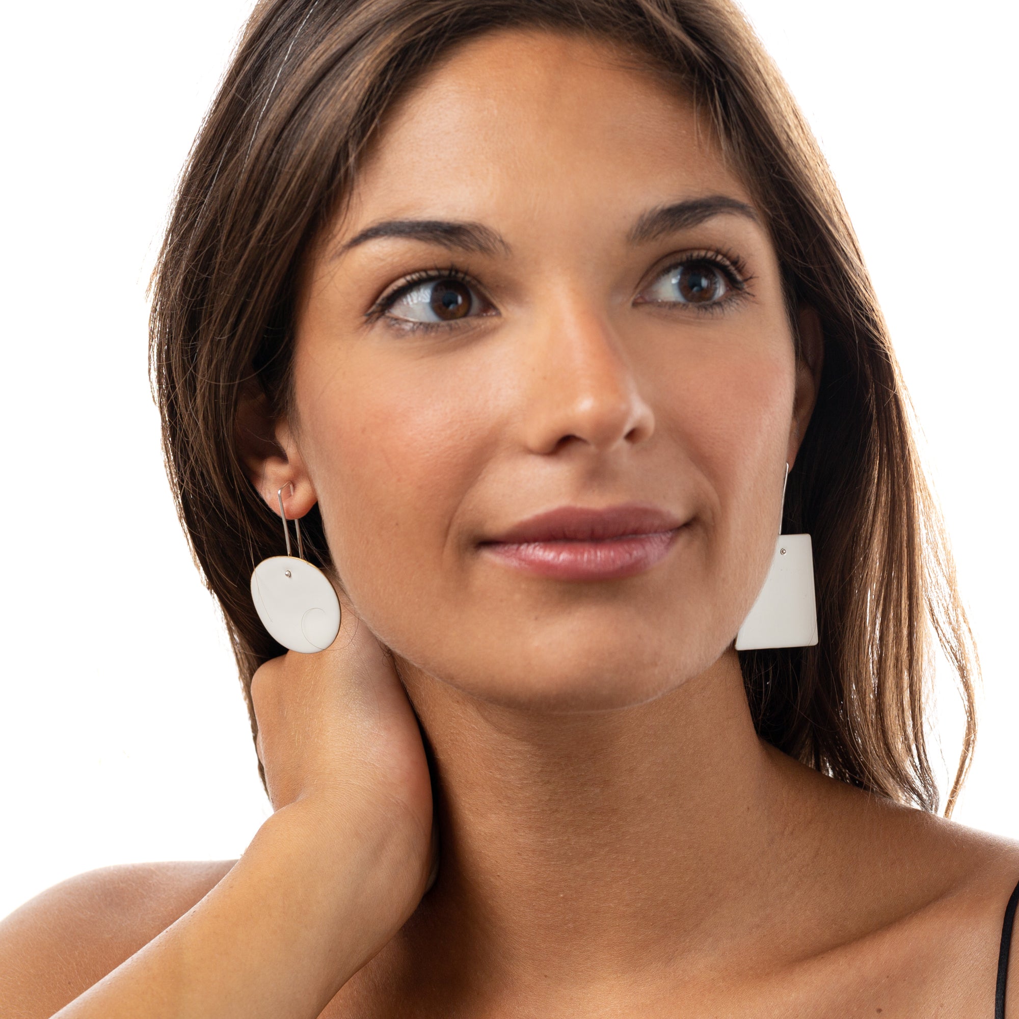 Geometric Earrings | Copper COLOR