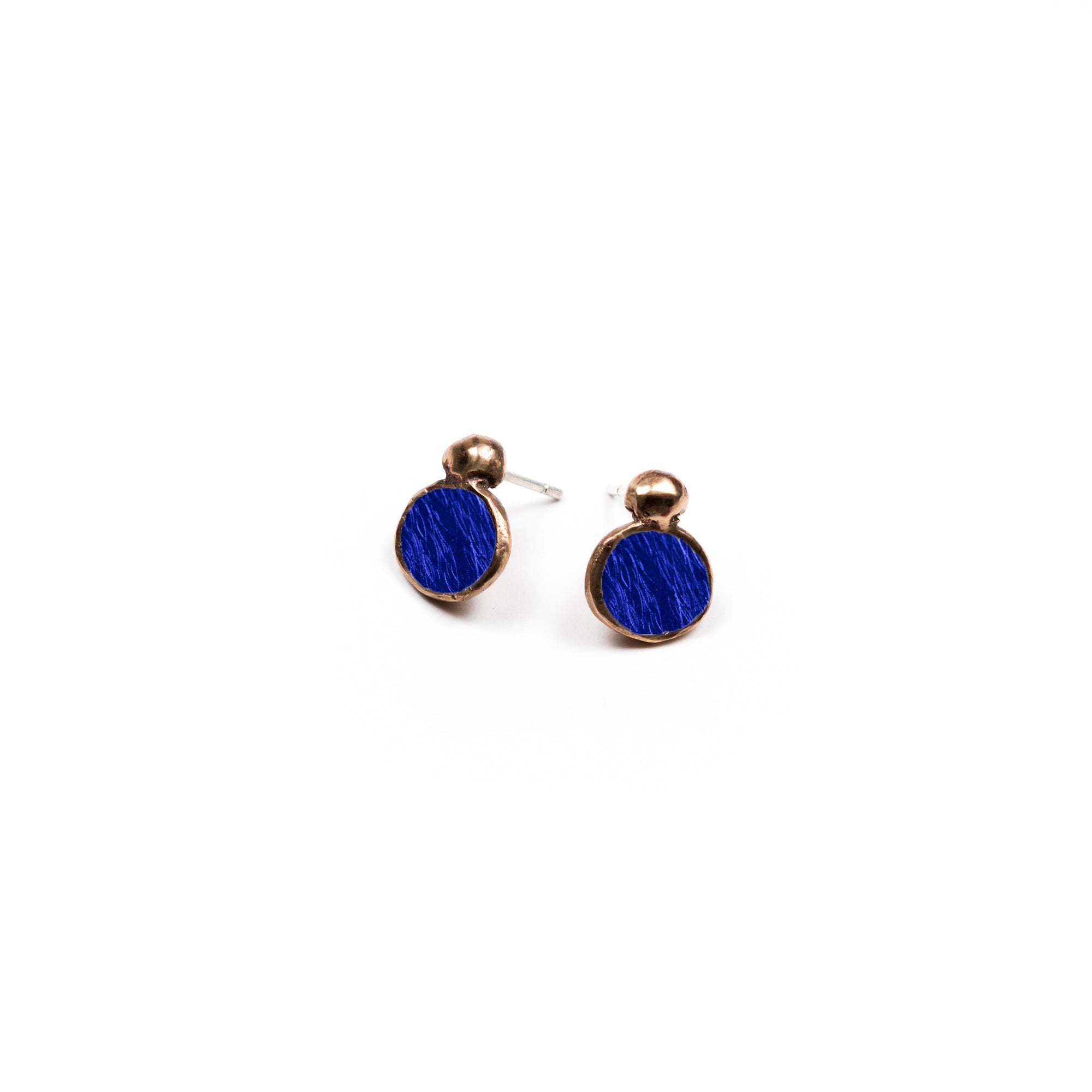 Sperlinga Stud Earrings | Bronze COLOR