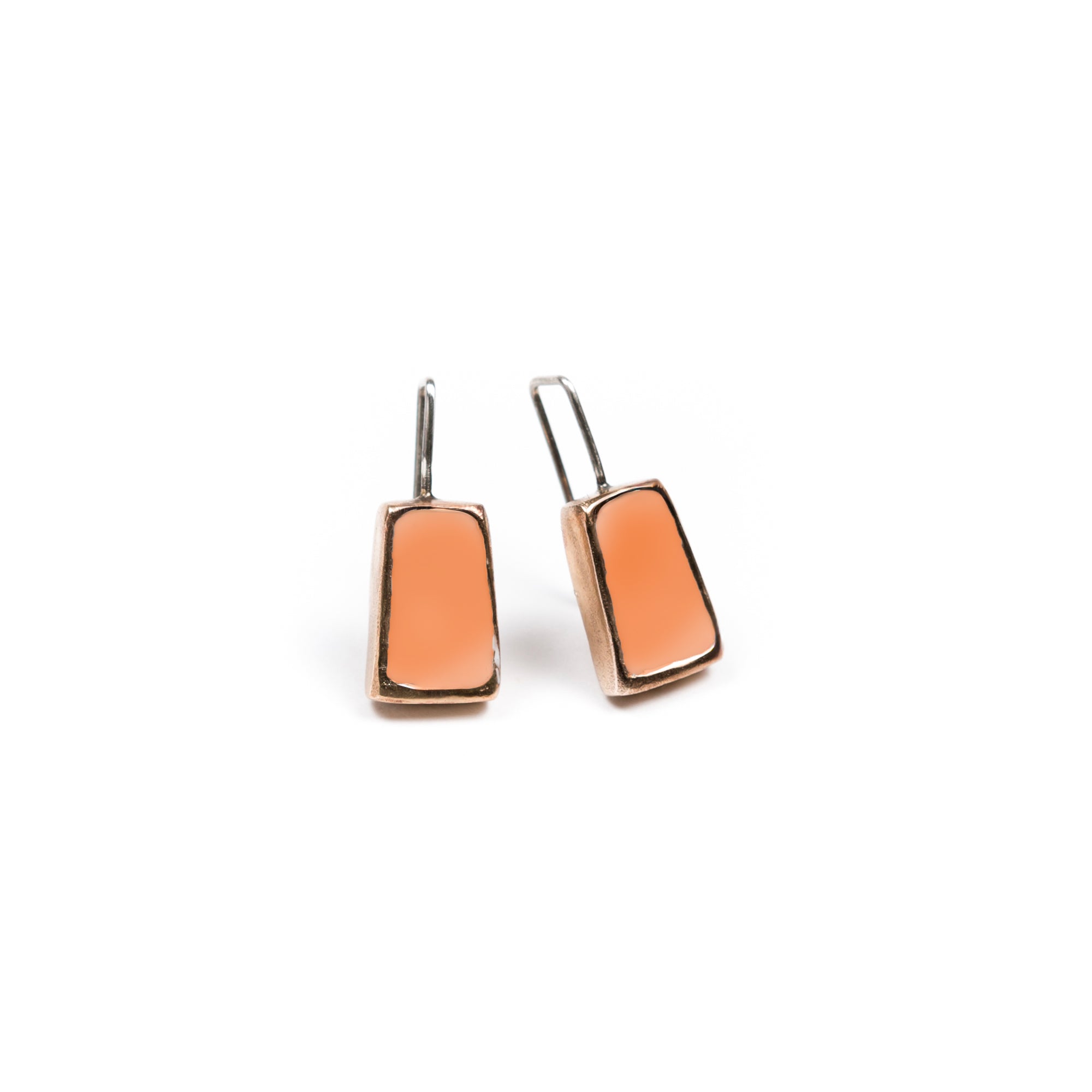 Boucle d'oreille Comte Roger VIII | Couleur bronze