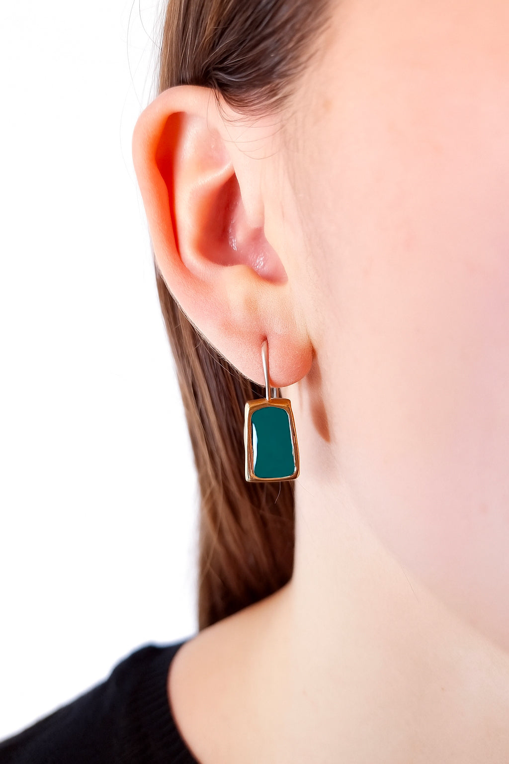 Boucles d'oreilles Comte Roger VIII | Boucles d'oreilles plaquées or