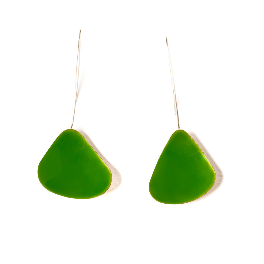 Boucle d'oreille pétale | Couleur cuivre