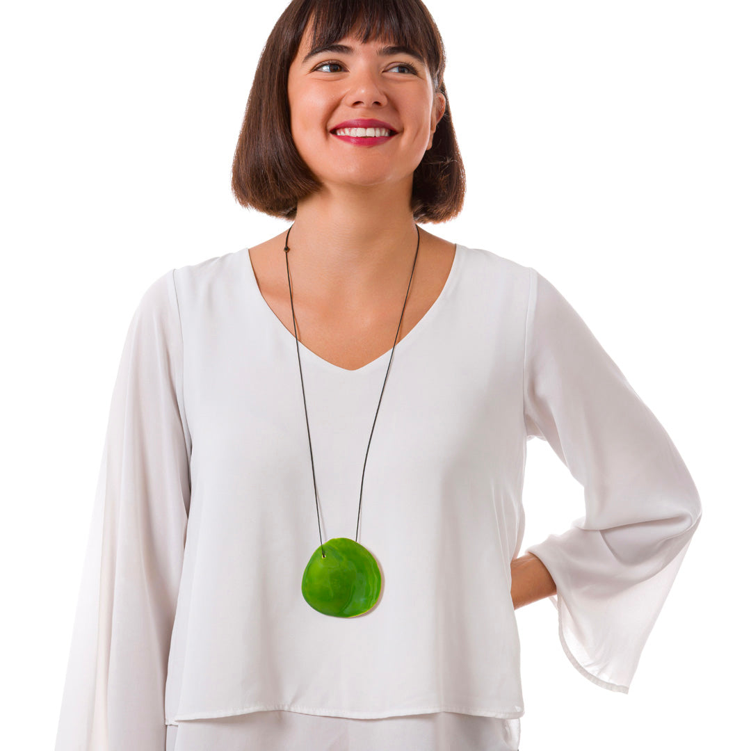 Pendente Onda | Smalto Trasparente