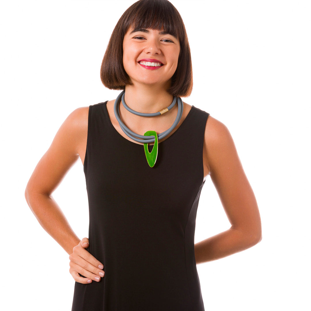 Pendente Stop PVC | Ottone Smaltato