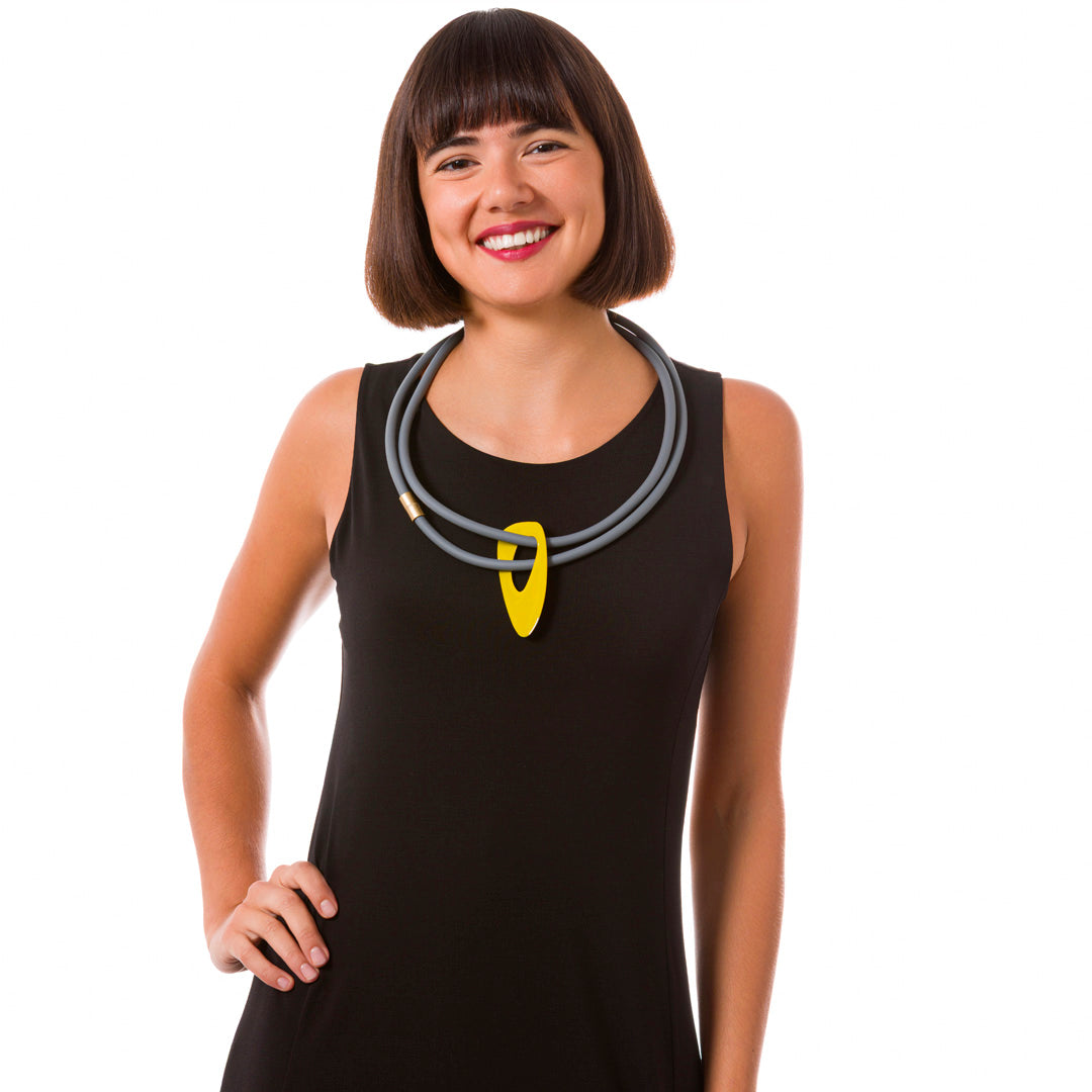 Pendente Stop PVC | Ottone Smaltato