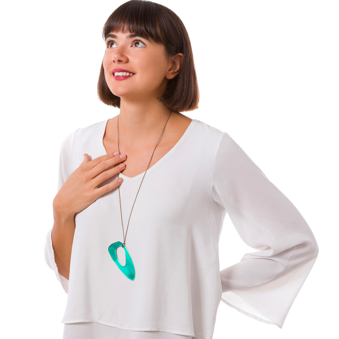 Pendente Stop | Ottone Smaltato