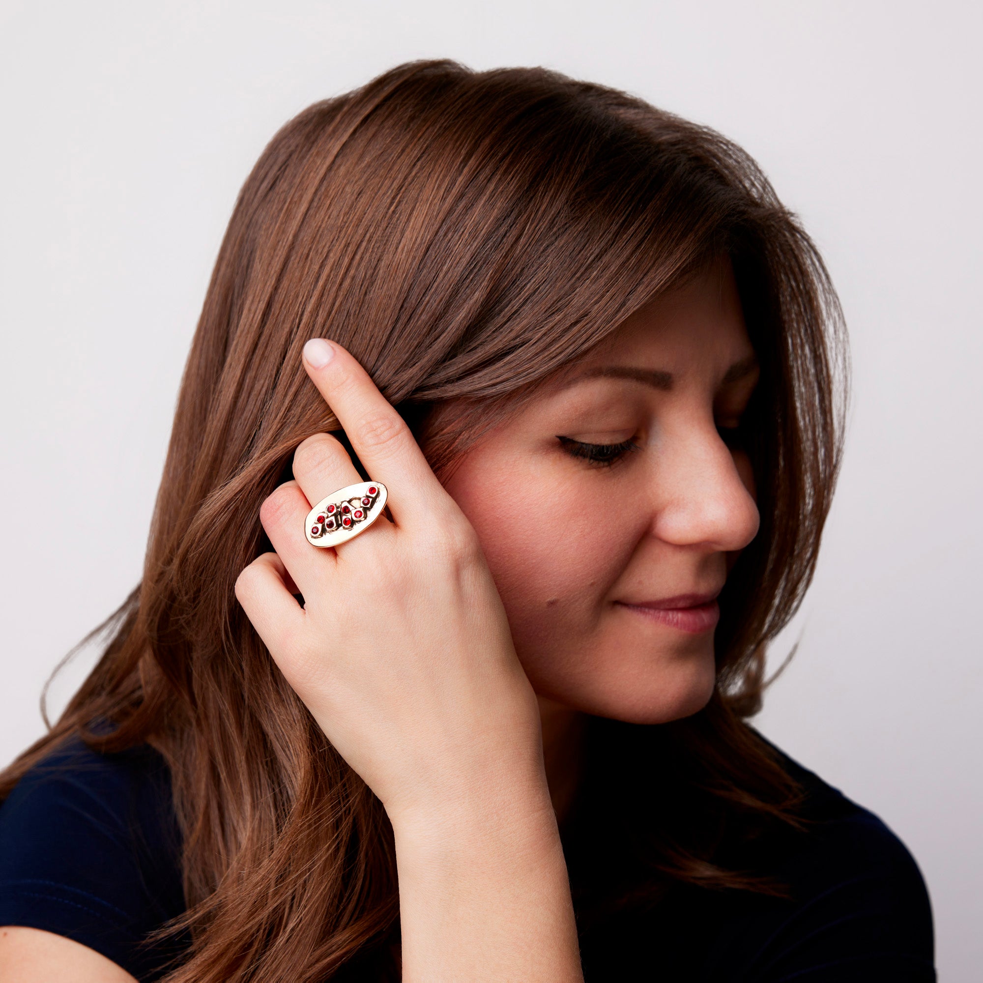 Anello Regina Elisabetta II Small | Bronzo