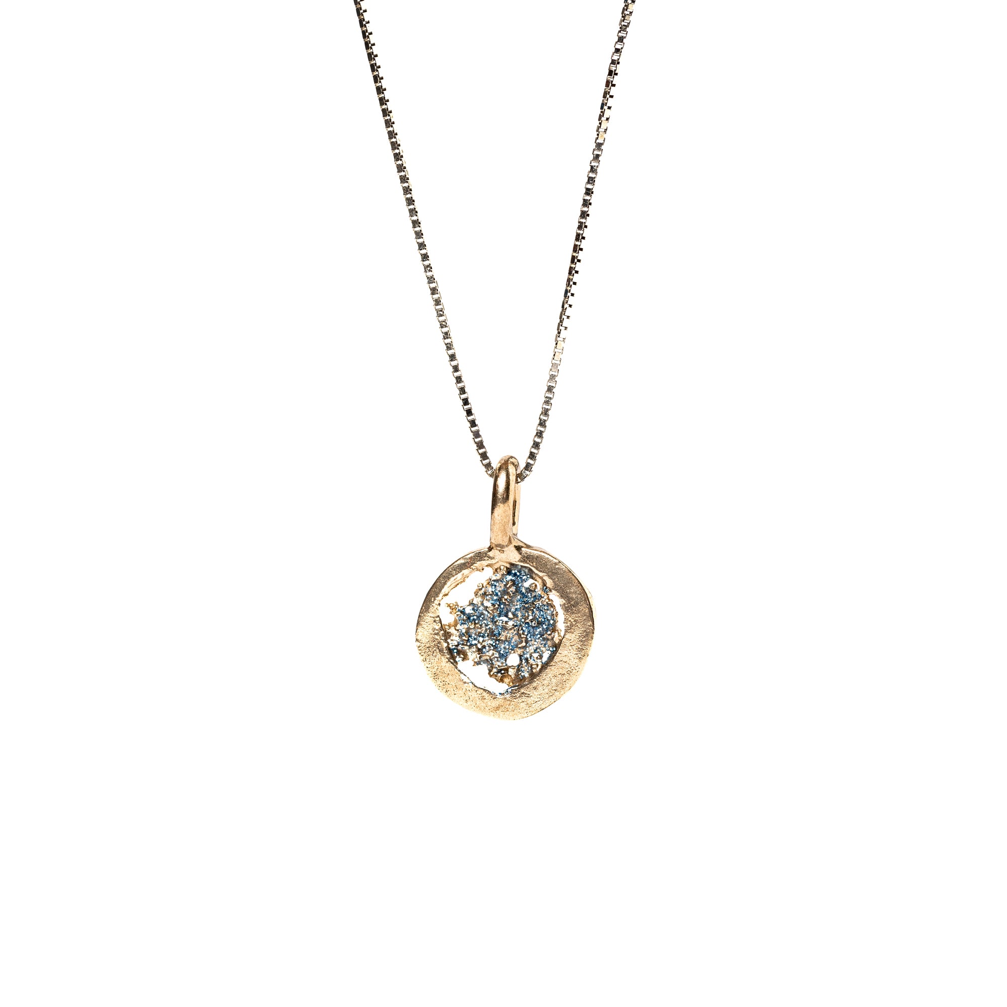 Pendente Ischia Small | Bronzo Smalto Glitter