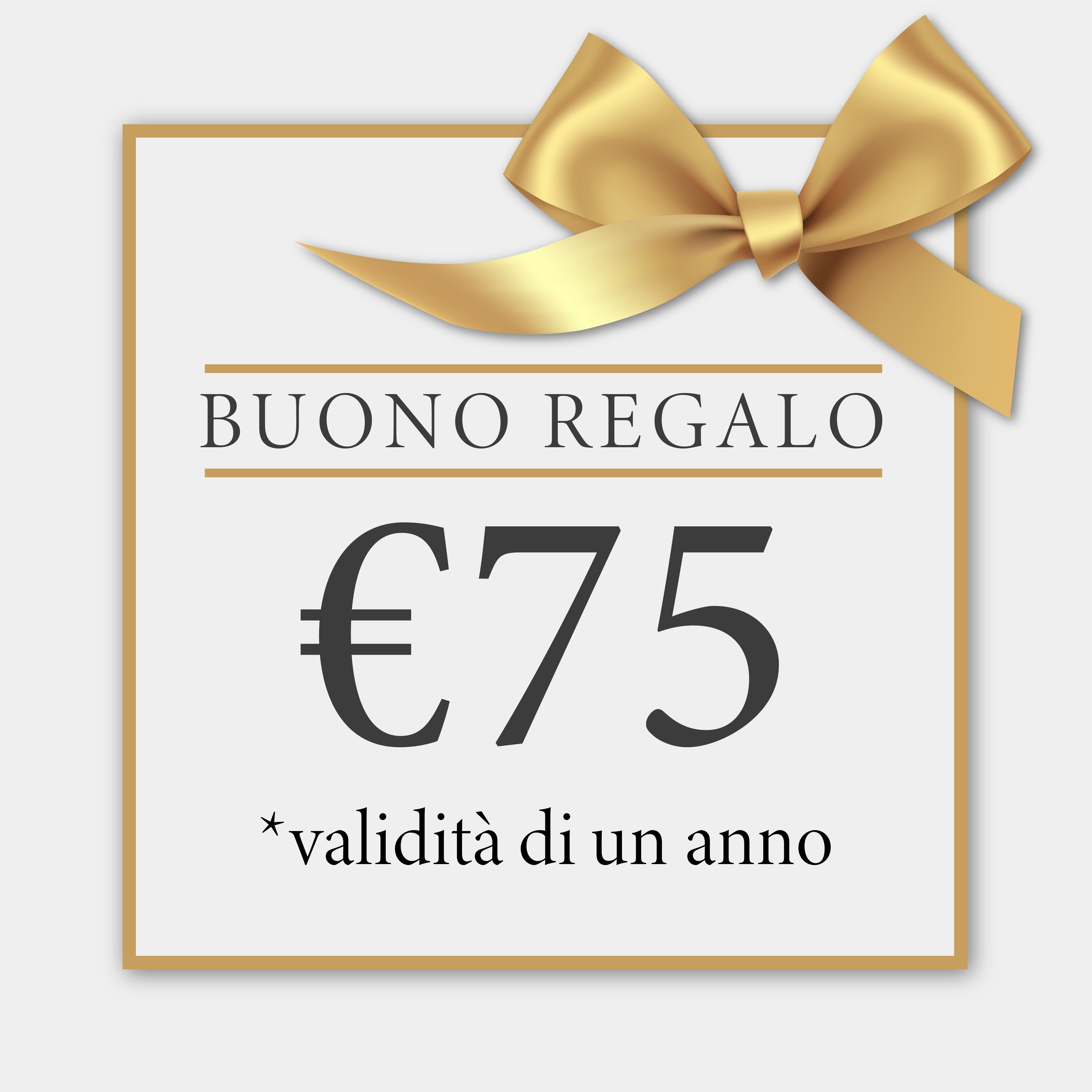 Buono Regalo del valore di € 75