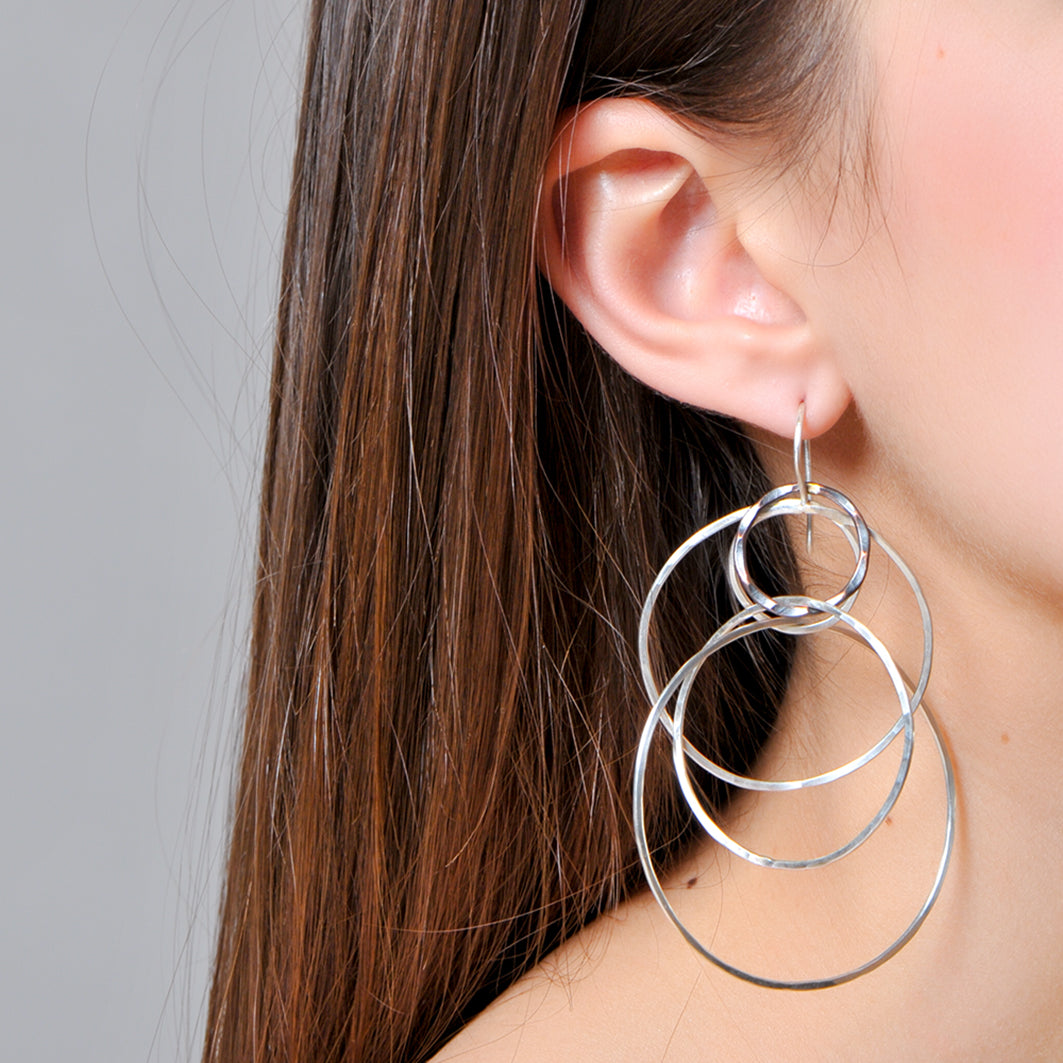 BOUCLES D'OREILLES SATURN