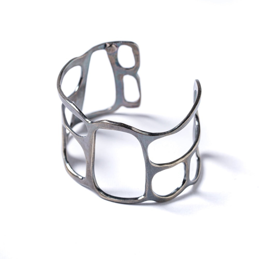 "Bracciale-Matera-Argento-Ossidato"