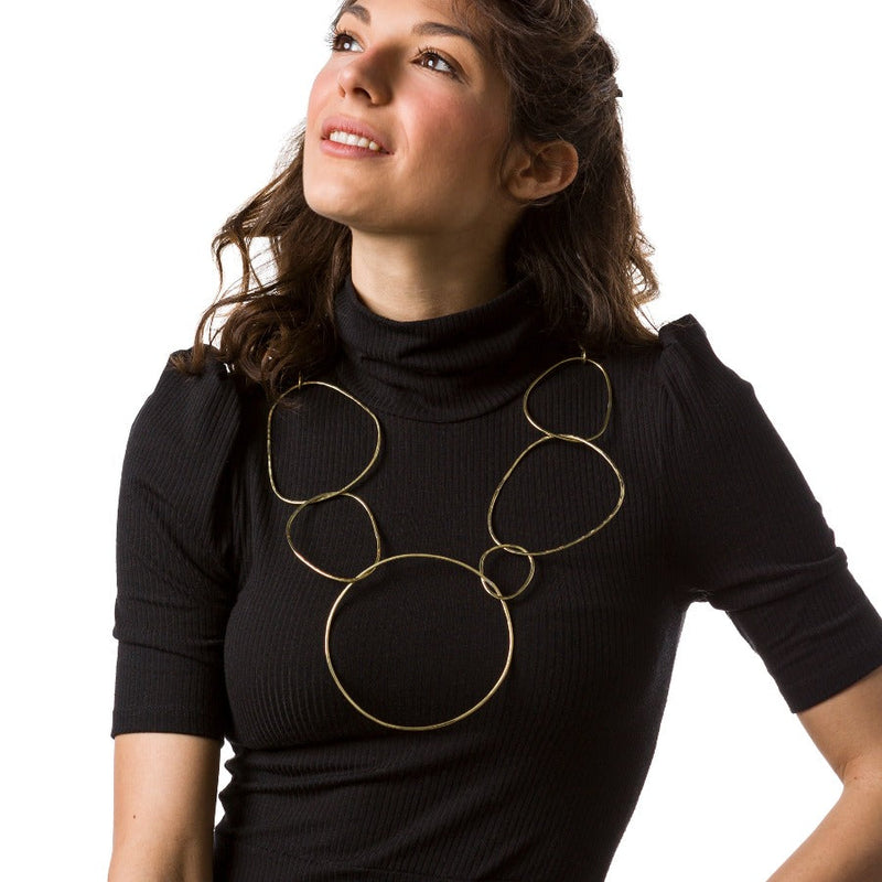 COLLANA_6_CERCHI_OTTONE_IND-PLACCATO-ORO