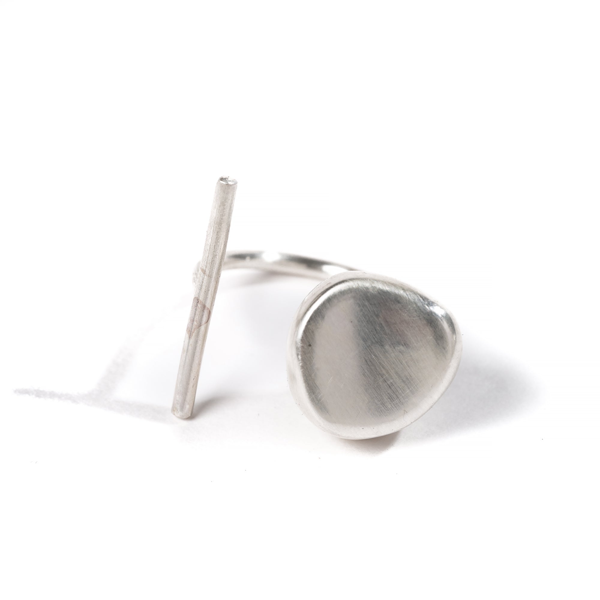 Anello Elettra Large | Argento