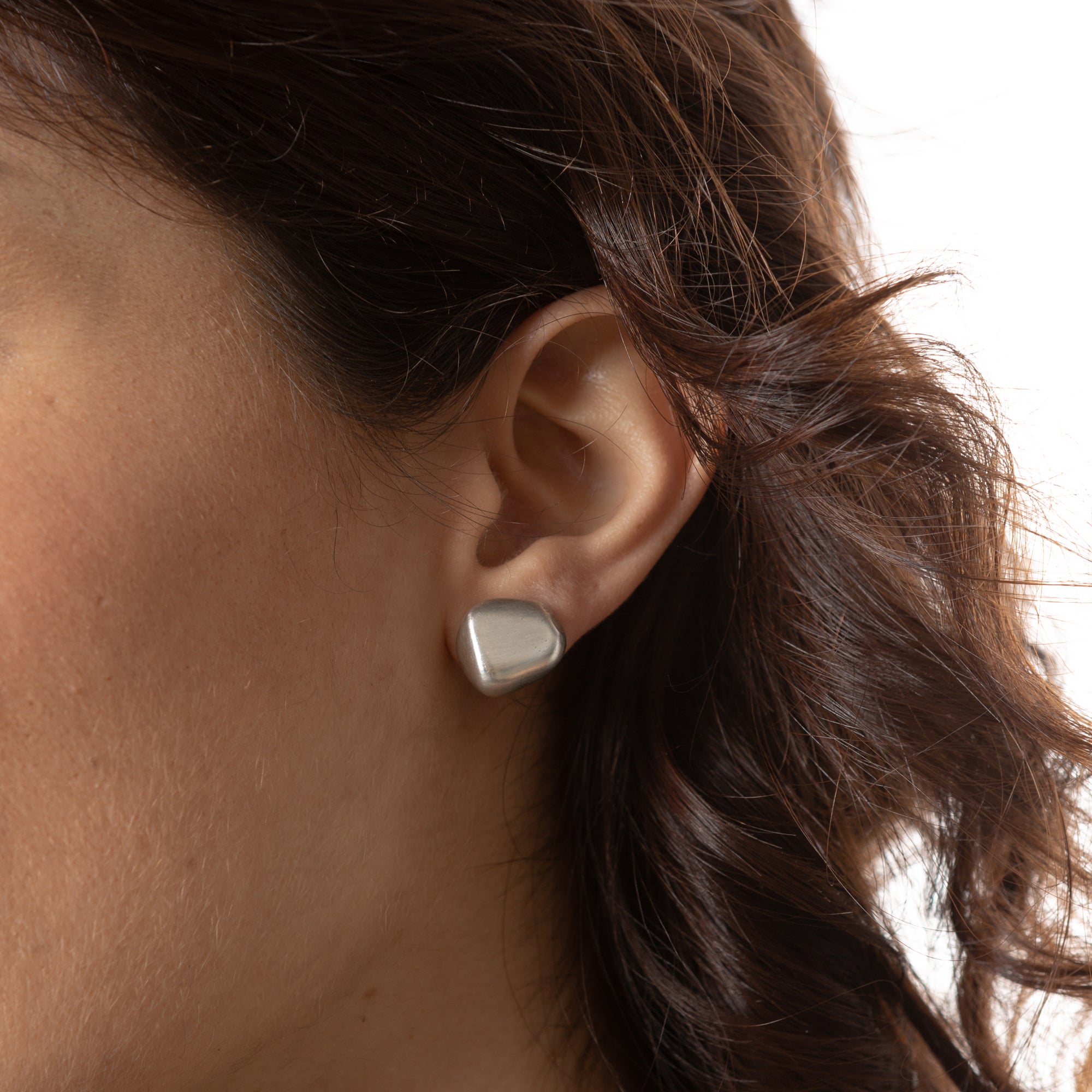 Boucles d'oreilles Electra Lobo en Argent