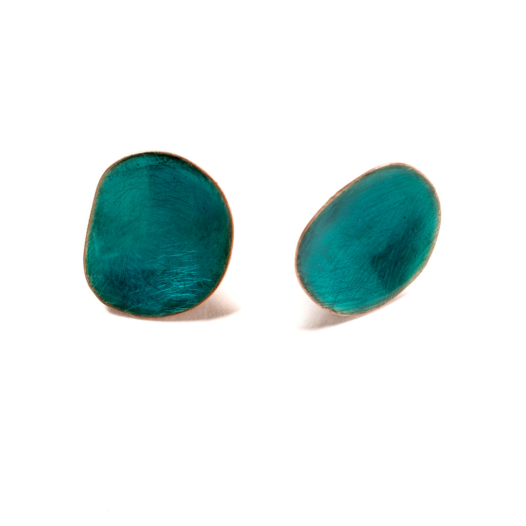 Orecchini Piastrina | Ottone Color
