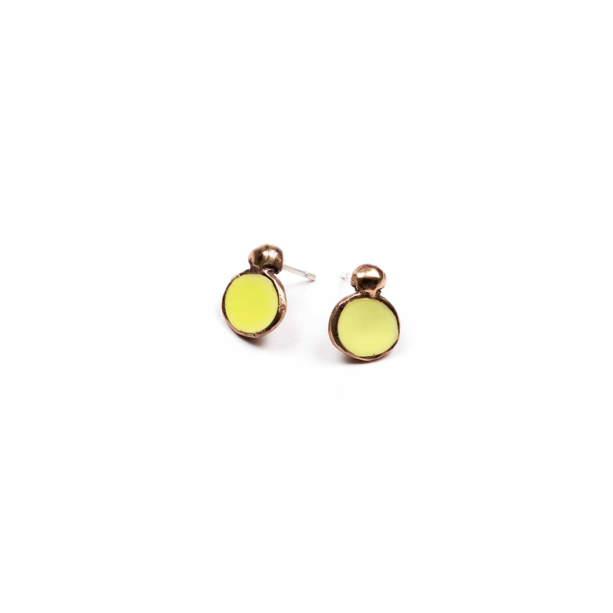 Sperlinga Stud Earrings | Bronze COLOR