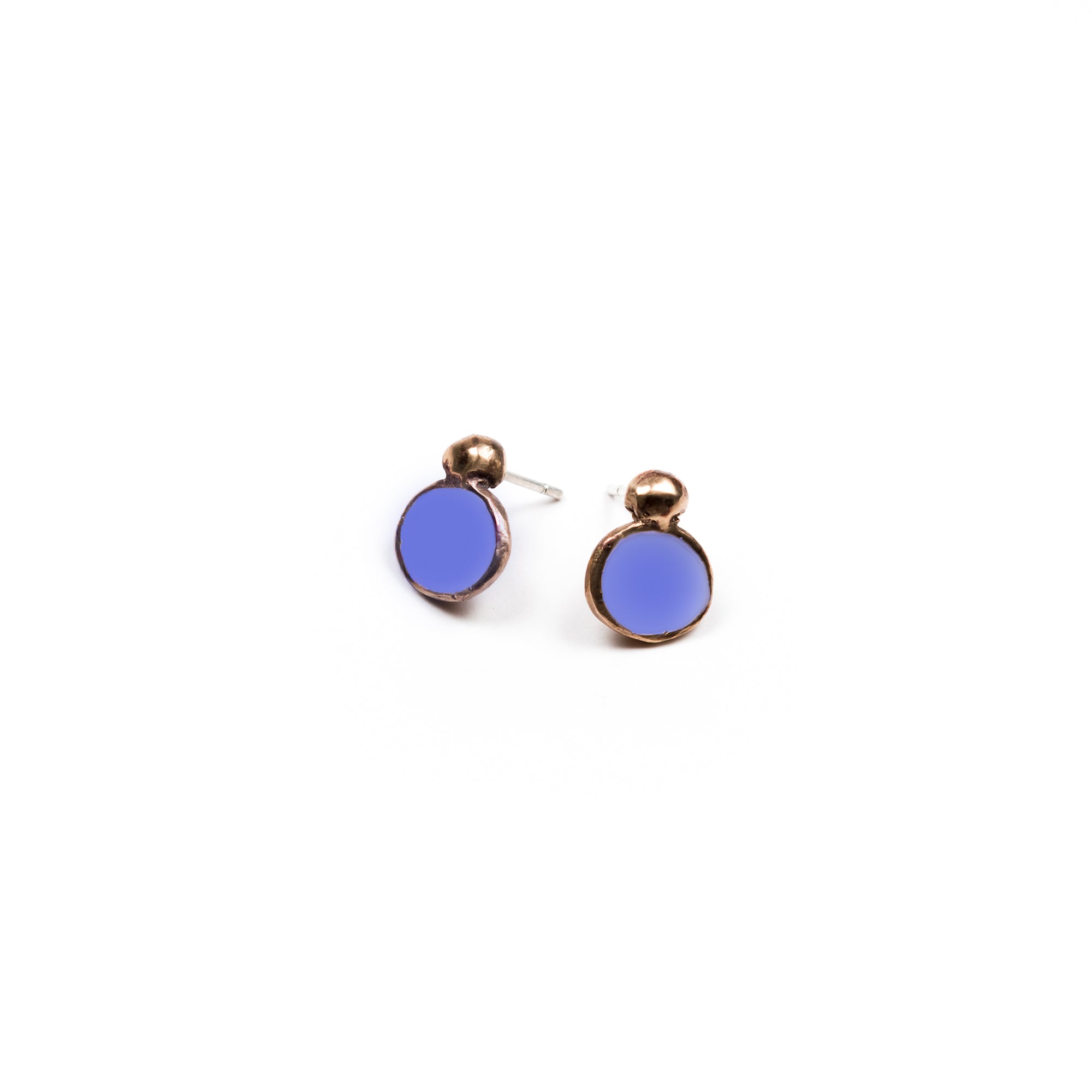 Sperlinga Stud Earrings | Bronze COLOR