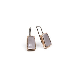 Boucle d'oreille Comte Roger VIII | Couleur bronze