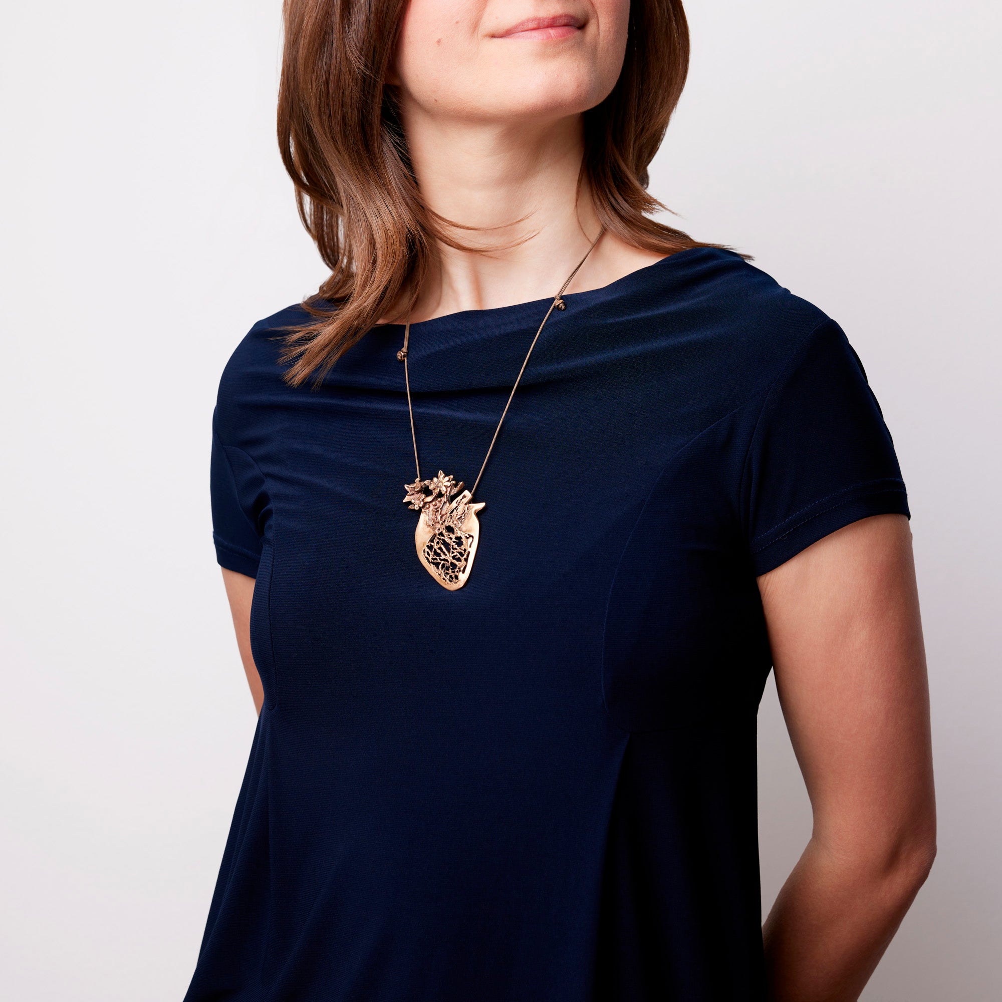 Pendentif Jardin du Cœur | Bronze