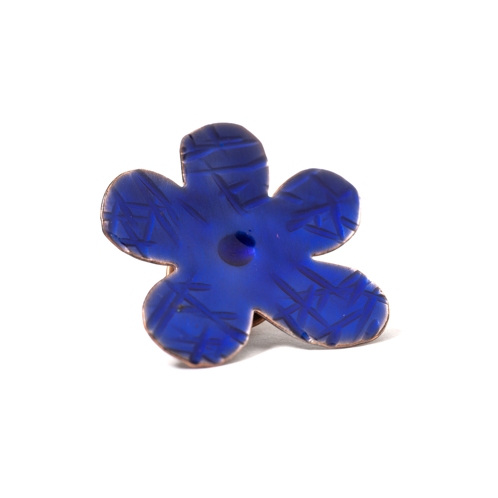 Fiore Pins | Rame Smalto Trasparente