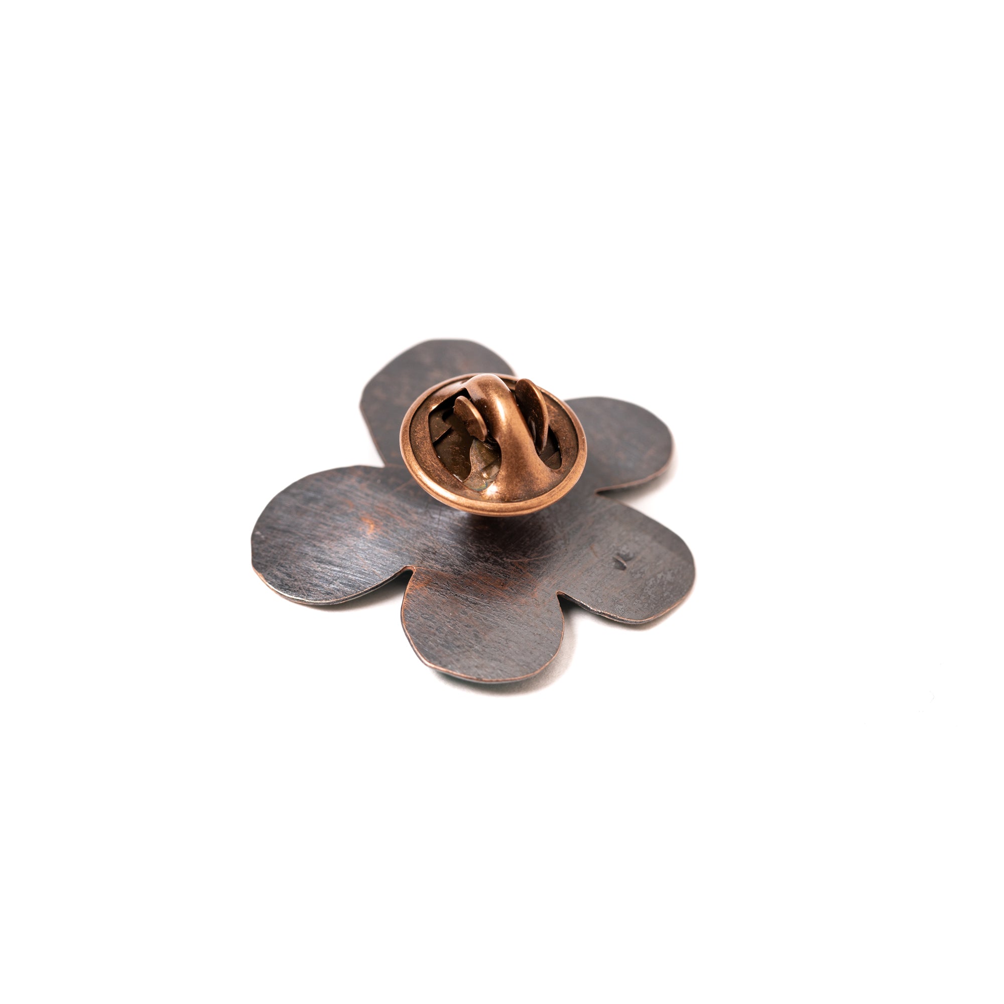 Fiore Pins | Rame Smalto Trasparente