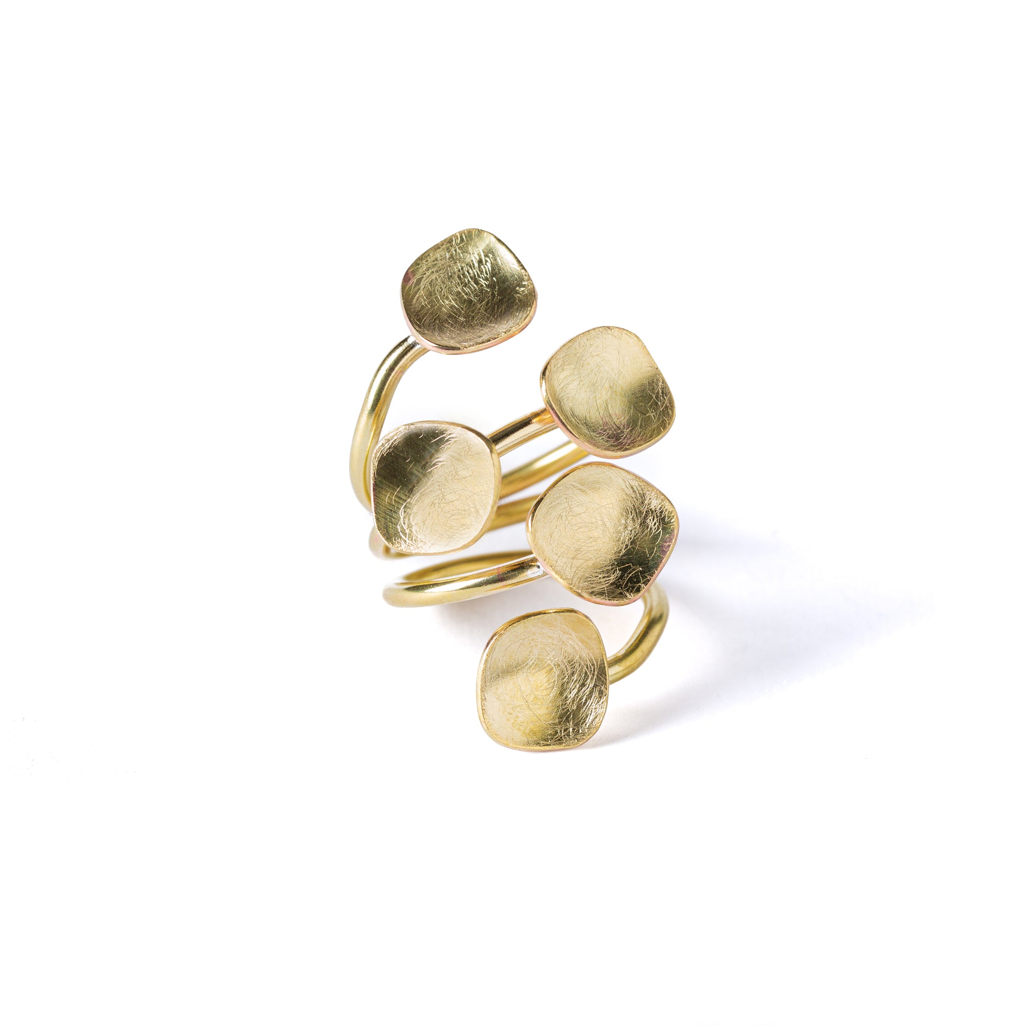 Gold Plated Taormina Ring