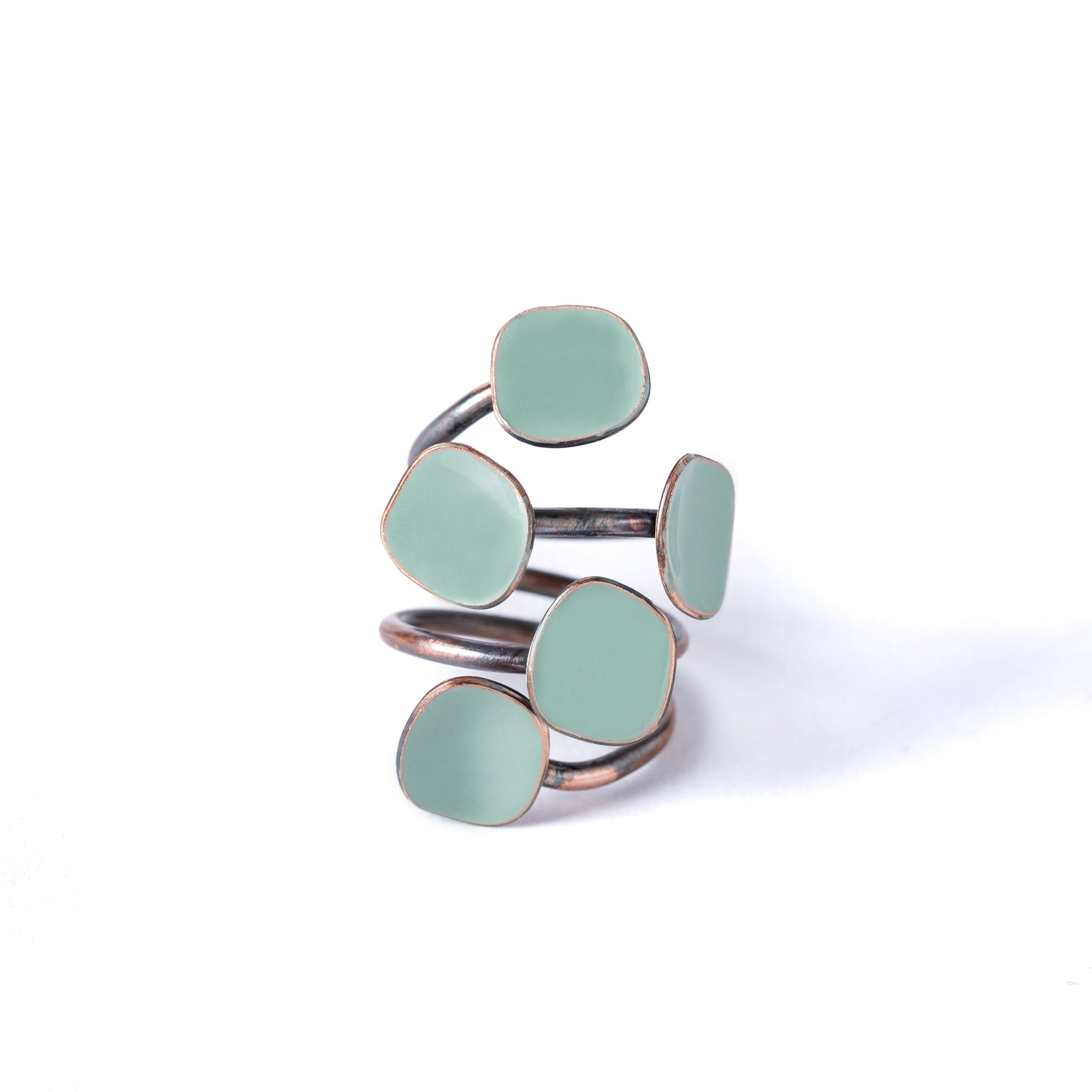 Bague Taormina en couleur cuivre