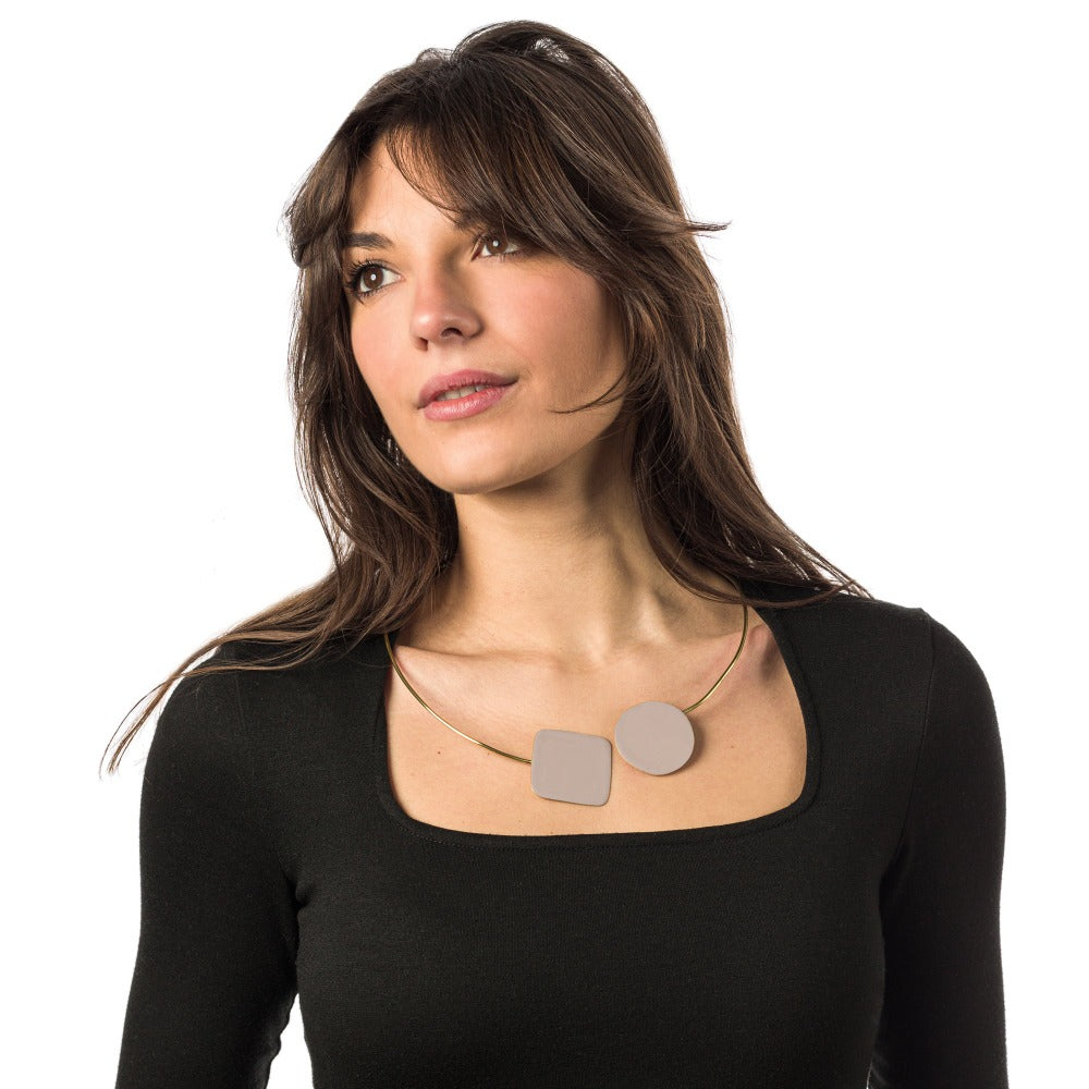 Collana Geometrico Ottone COLOR