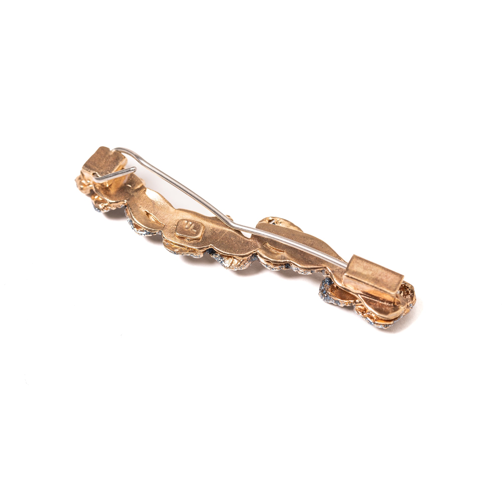 Spilla Chiaia | Bronzo Smalto Glitter
