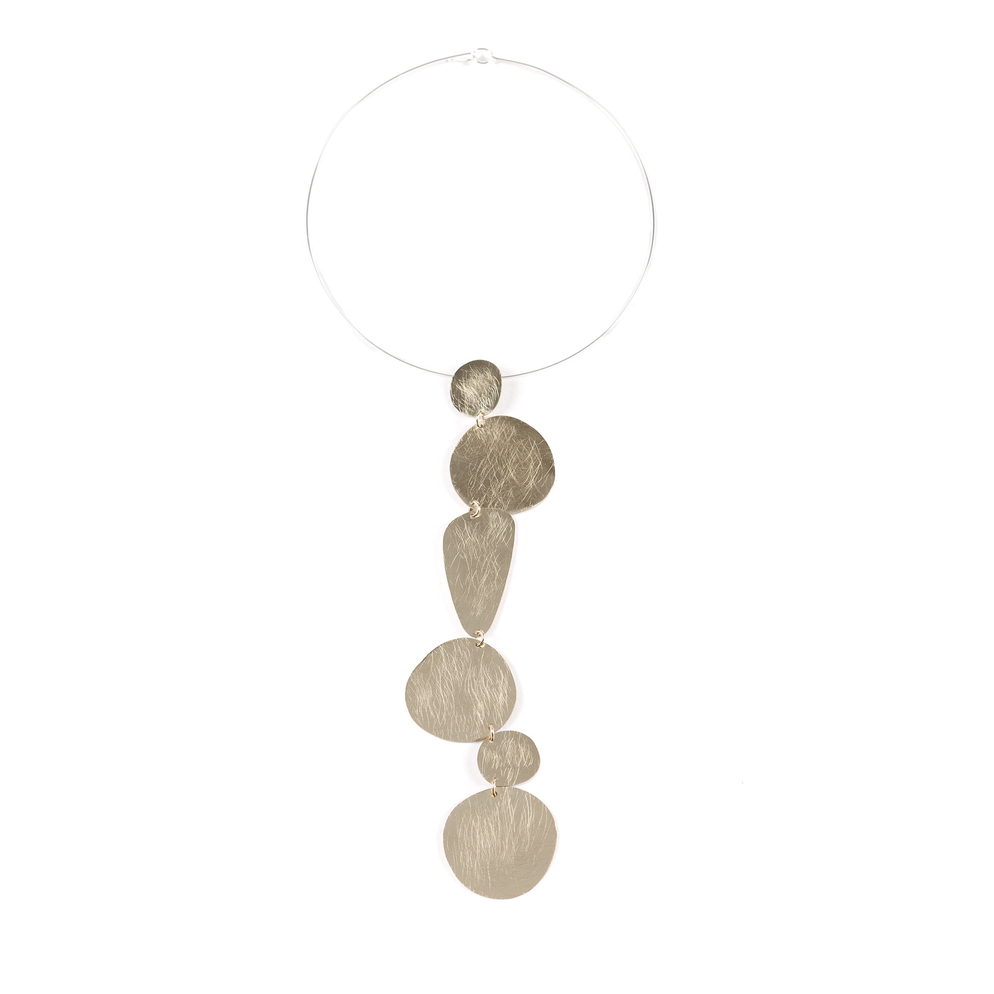 Gold Plated Dolmen Pendant