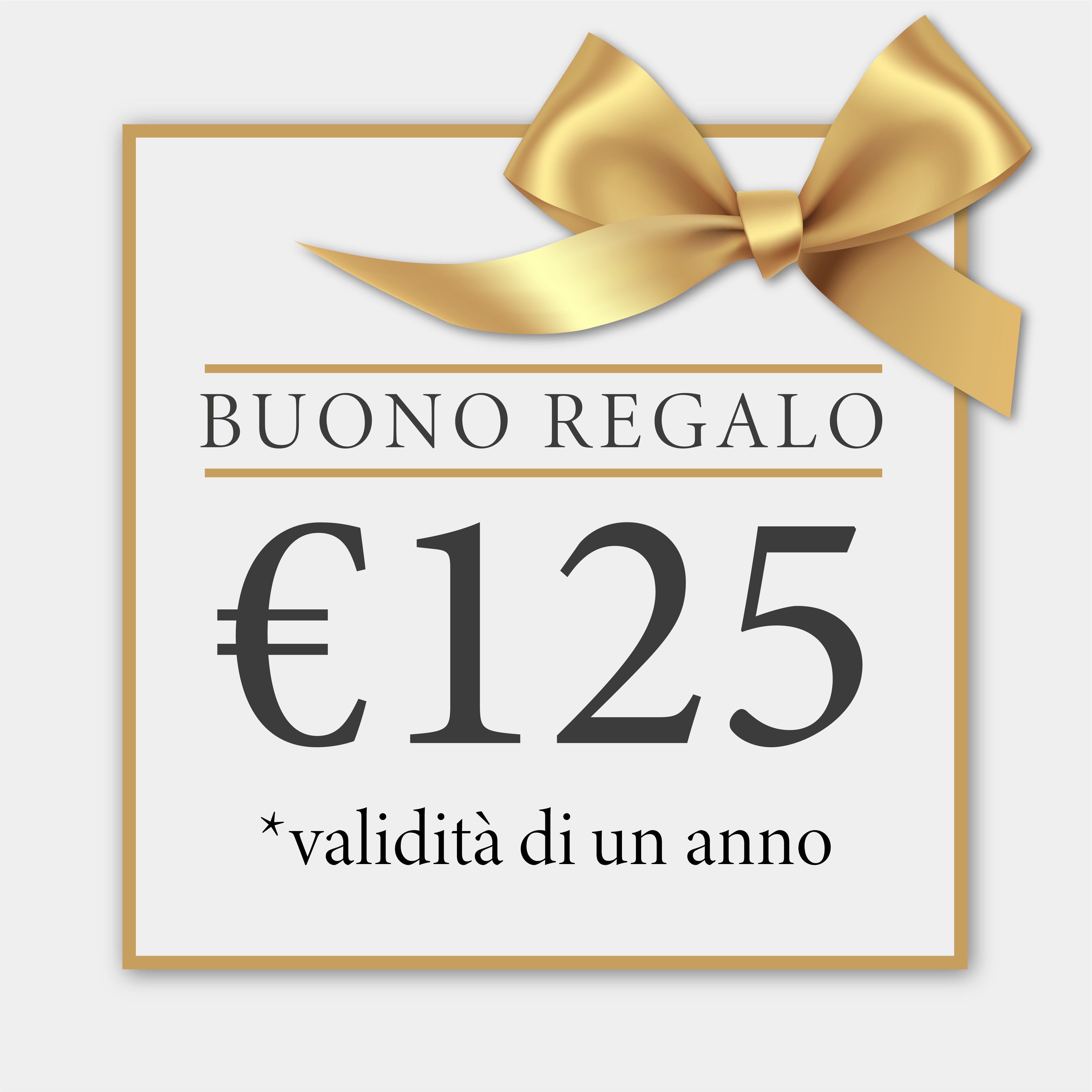 Buono Regalo del valore di € 125