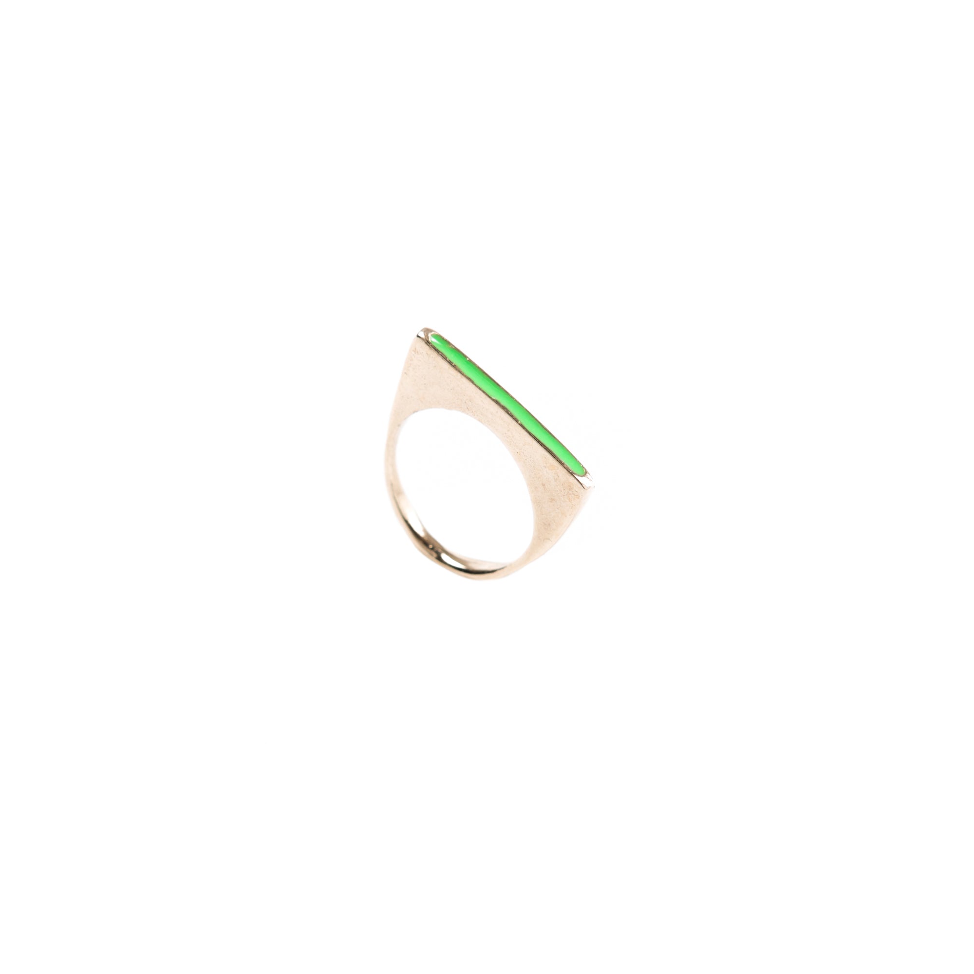 Streep Ring in Bronze COLOR
