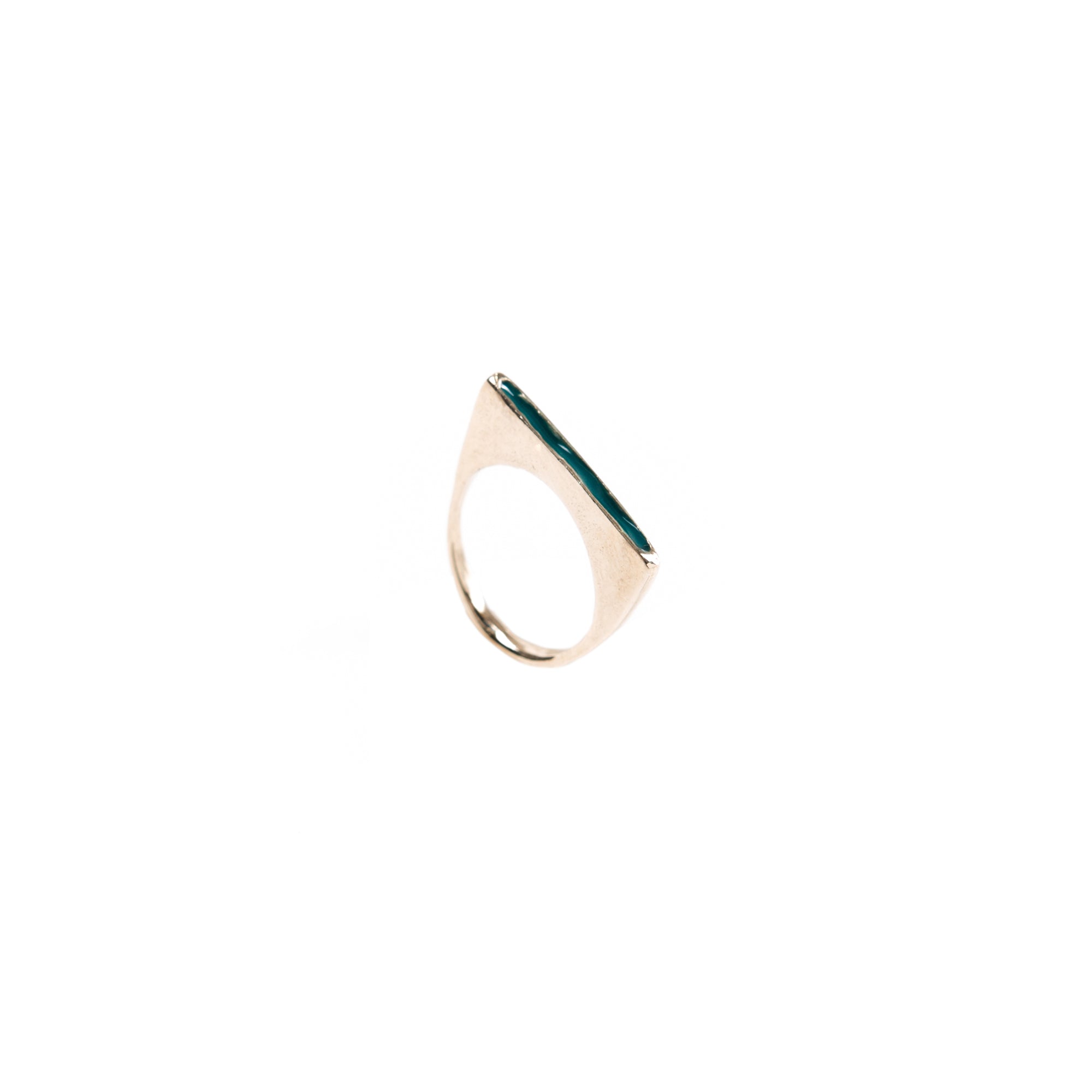 Streep Ring in Bronze COLOR