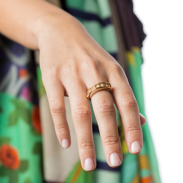Anello Rosalia in bronzo