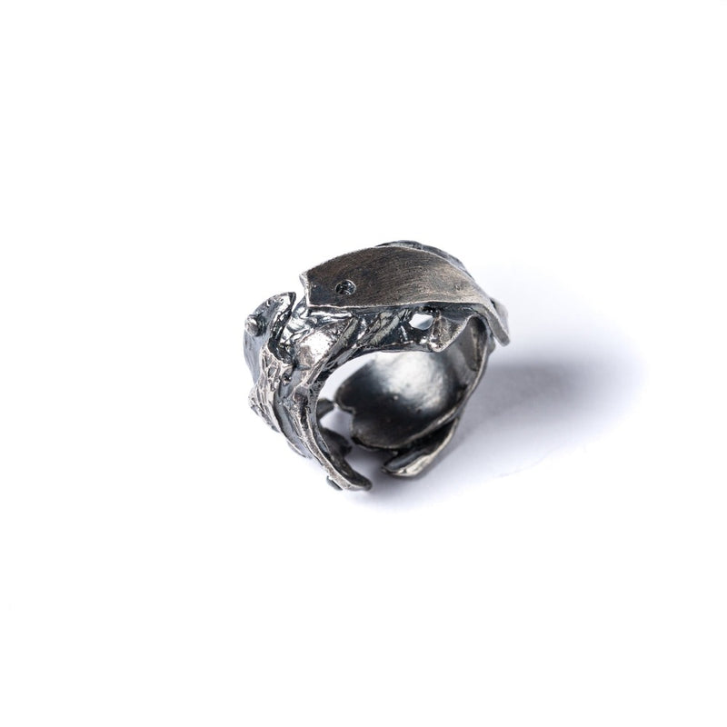 Open Paranza Ring in Silver