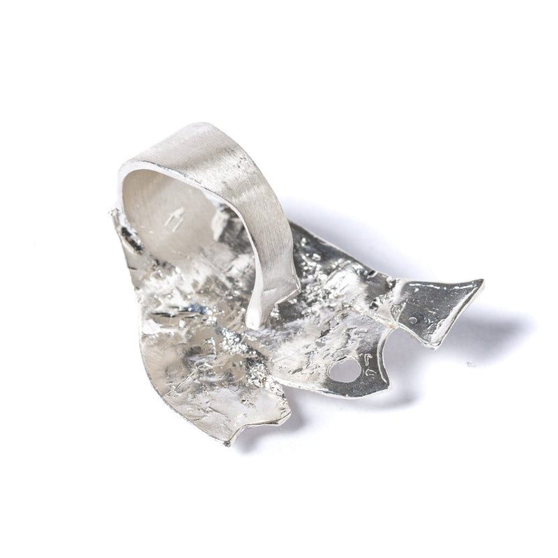 Anello-Paranza-Grande-Argento-Retro