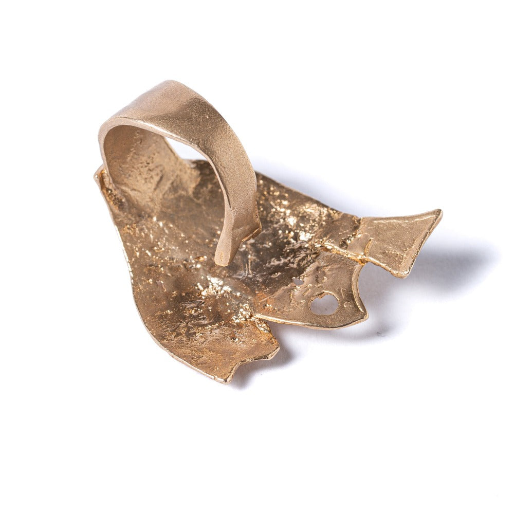 Anello-Paranza-Grande-Bronzo-Retro