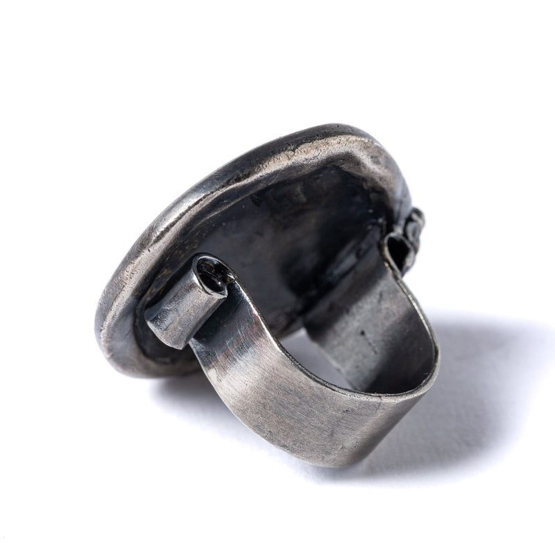 Anello-Scudo-Argento-Ossidato