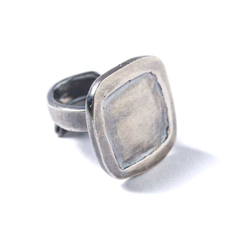Anello-Bit-Pieno-Argento