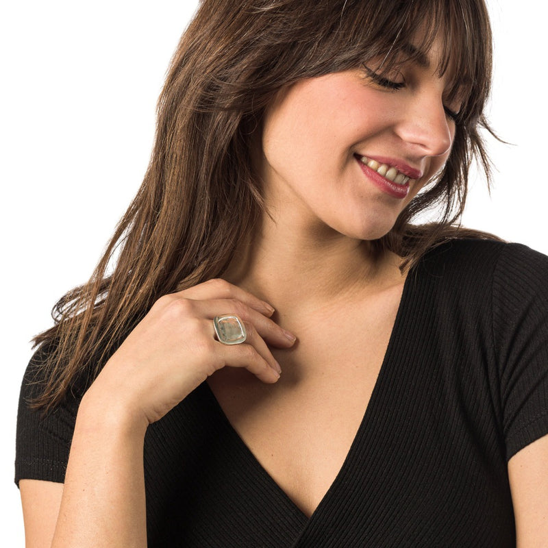 Anello-Bit-Pieno-Argento-Indossato