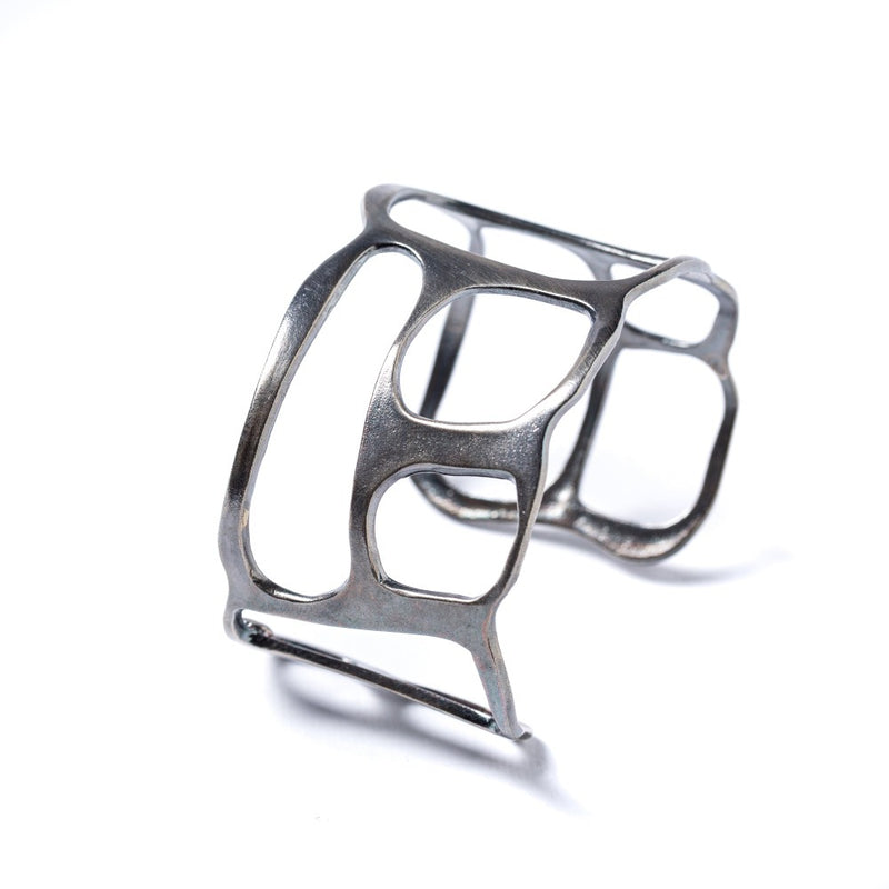 Bracciale-Matera-Argento-Ossidato