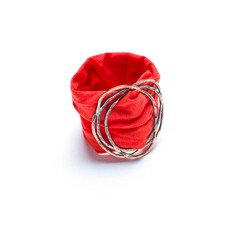 Bracciale Macro Fibbia in Rame