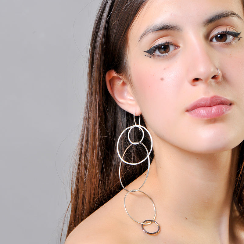 SATURN EARRINGS