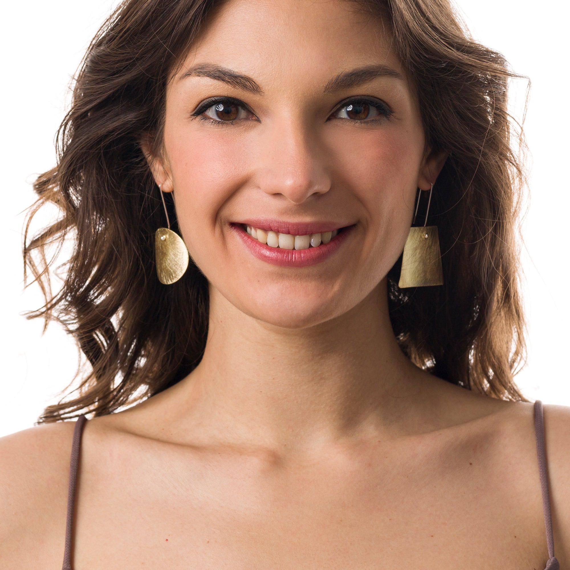 Geometric Earrings Monachella Gold Plated
