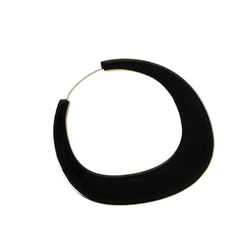 ORECCHINI-ODEON-OTTONE-SMALTATO-NERO