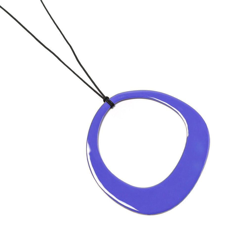 PENDENTE_CIAMBELLA_RAME_SMALTATA_LAVANDA
