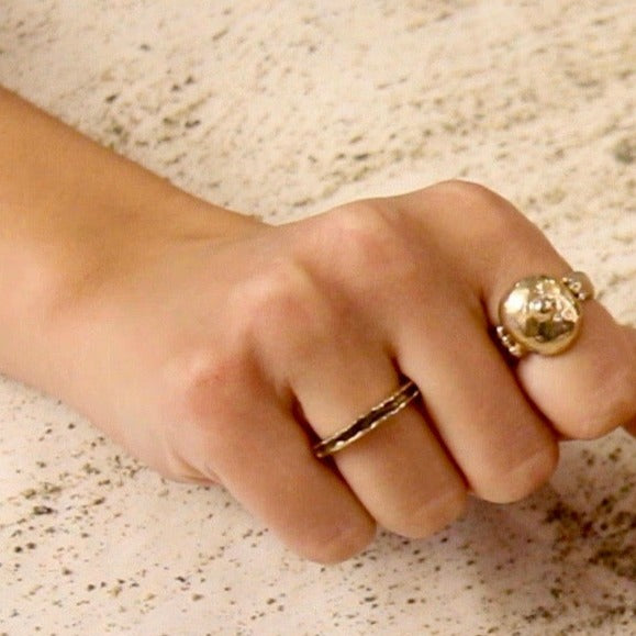 Anello Agata in Bronzo