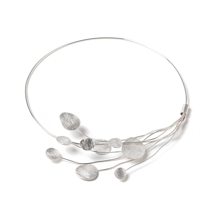 mini taormina necklace in silver
