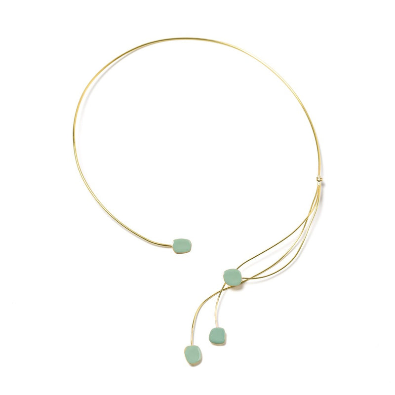 _COLLANA_TAORMINA_LIBERTY_OTTONE_SMALTATO_SALVIA_NUOVO